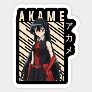 Akame - Akame Ga Kill Sticker